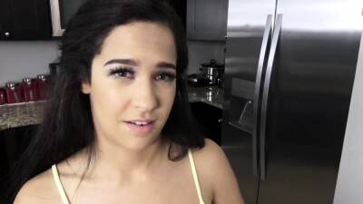 Mom catches teens in kitchen She began to grip it then - drtuber.com