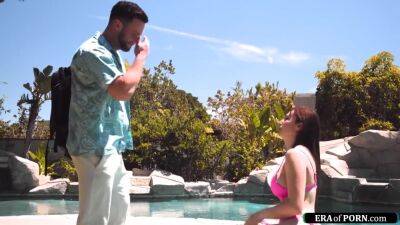 Lexi Luna - Lexi - Luna - Big T And Lexi Luna - Milf Fucked Outdoors By A Pool Cleaner - upornia.com