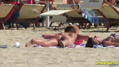 Amazing Ass Sexy Bikini Hot milf Backview at the beach - txxx.com