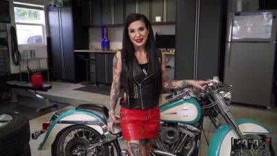 Angel - Satisfying Insatiable Biker Milf - Sheri Vi, Van Wylde And Joanna Angel - hotmovs.com