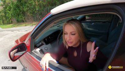 Quinn Waters - Quinn Waters Trades Pussy for Car Fixes: Big Tits, Blonde, MILF, POV - veryfreeporn.com