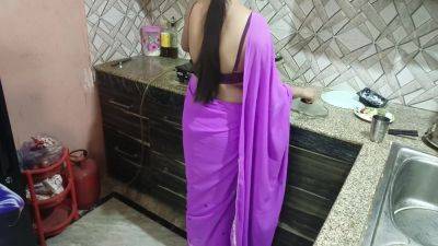 Indian Step Mom Surprise Her Step Son Vivek On His Birthday In Kitchen Dirty Talk In Hindi Voice Saarabhabhi6 Roleplay Hot Sexy - upornia.com - India